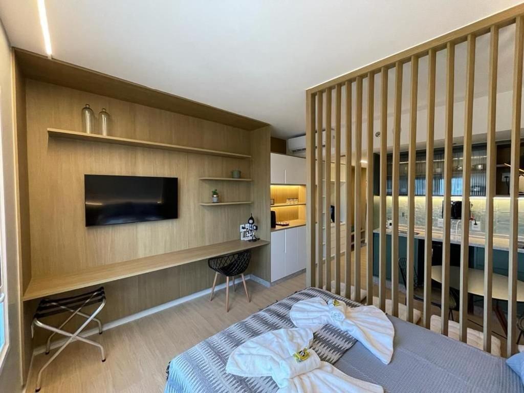 גויאניה Suite Luxuosa Com Cozinha Blend Smart 1356 מראה חיצוני תמונה